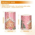 thumbnail image 6 of Yayeee Flameless Candles with Remote Flickering Battery Operated Multi Color Changing, Brown Gingerbread House, 6 of 7