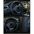 thumbnail image 5 of Universal Car Leather Steering-wheel Cover Anti-slip for 38CM/15" Steering Wheel, 5 of 8