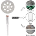 thumbnail image 4 of Cutting Discs for Metal, Stone, Plastic, Wood - Rotary Tool Accessories 60PCS Mini Diamond & HSS Blades Set, 4 of 5