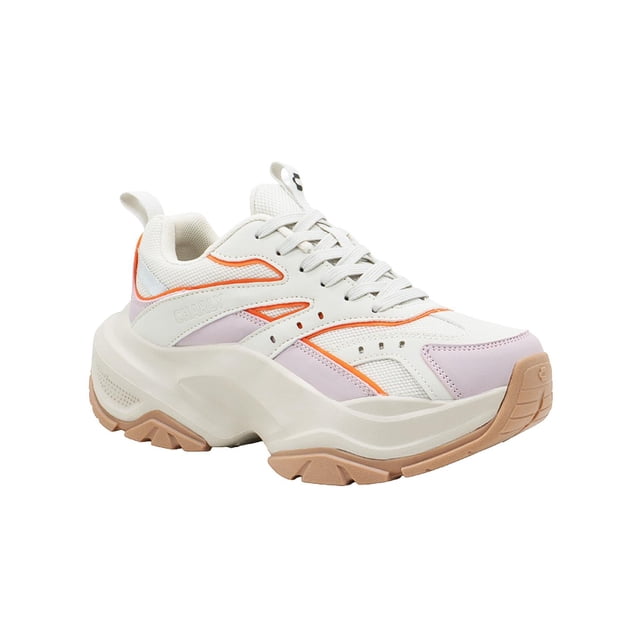 Tenis Para Mujer Suela Chunky Charly® Color Beige Ligeros beige 26