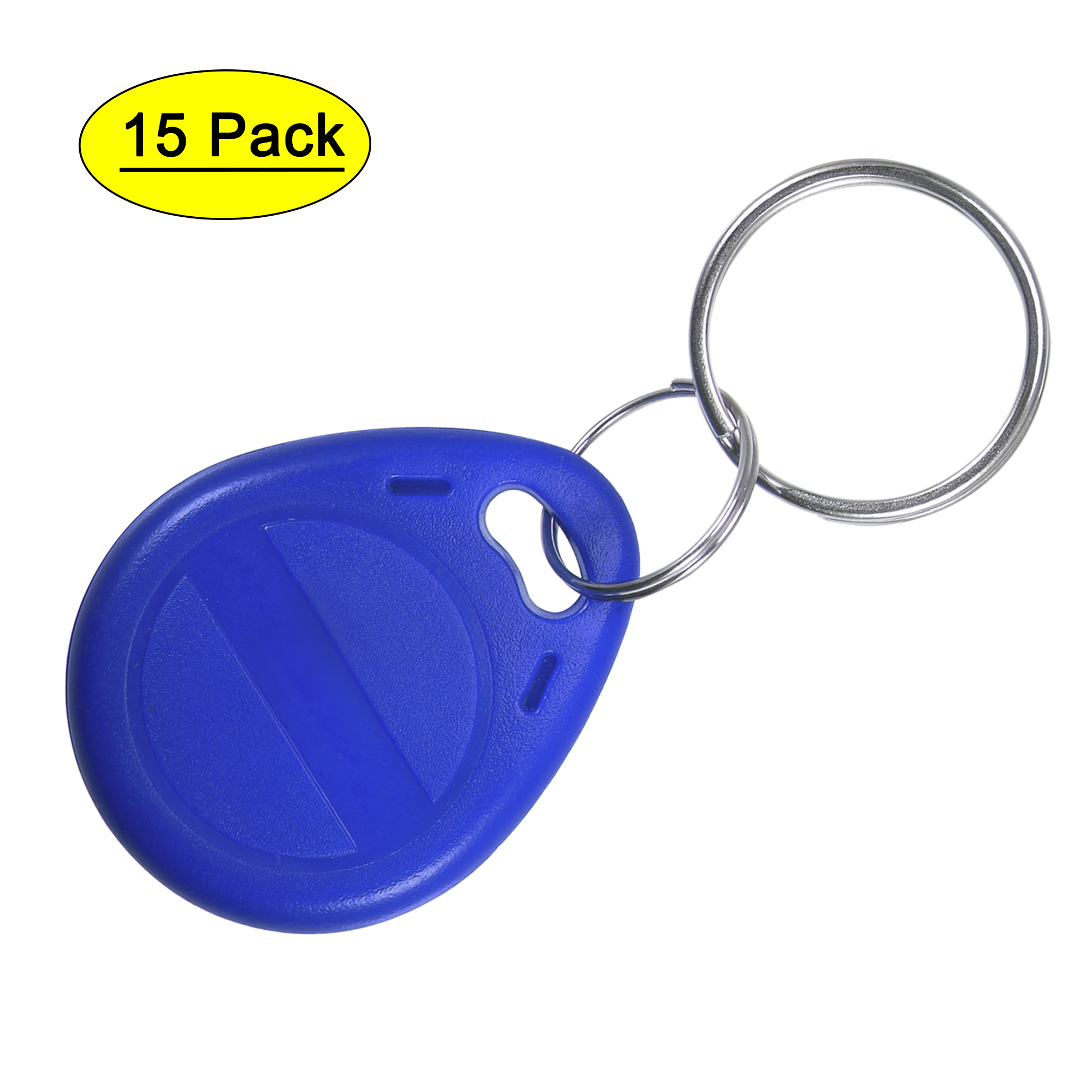 Uxcell 125KHz Rewritable RFID Proximity ID Card Key Fobs Tag Blue 15