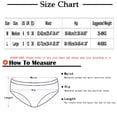 thumbnail image 3 of Ashirexll High Waisted Underwear for Women, Ladies Underwear Panties, Low Waist Peach Hip Lift Lightweight Breathable Seamless Thong, 3 of 5