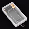 thumbnail image 1 of Transparent Batteries Case, Transparent Portable Batteries Holder, for Dorm Room Home, 1 of 7