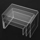 thumbnail image 5 of Juego de 2 elevadores de exhibición acrílicos transparentes, estante de presentación de joyería, accesorio de escaparate, 5 of 8
