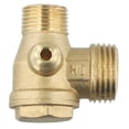 thumbnail image 3 of Male Thread Air Compressor Check Valve Brass Male Thread Check Valve Connector Tool For Air Compressor Replacement Valve, 3 of 8
