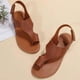 thumbnail image 4 of Amzcrzy Zapatos de mujer,Zapatos de mujer,Zapatillas de mujer, Sandalias chanclas transpirables de color sólido informales de moda de verano para mujer Sandalias Mujer Zapatillas De Casa, 4 of 6