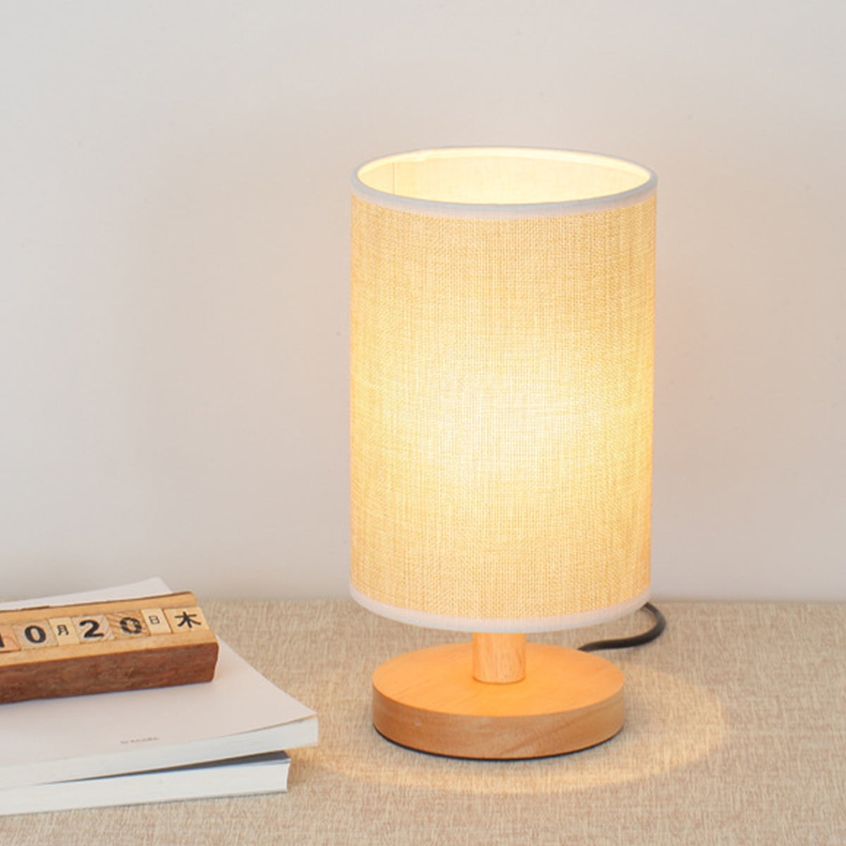 Table Lamp,Deck Lamp Touch Control Modern Bedside Nightstand Lamp for