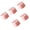 Pink, variant on ANXPTIME Convenient 4 Block Ice Maker With Soft Base For Effortlessly Removal