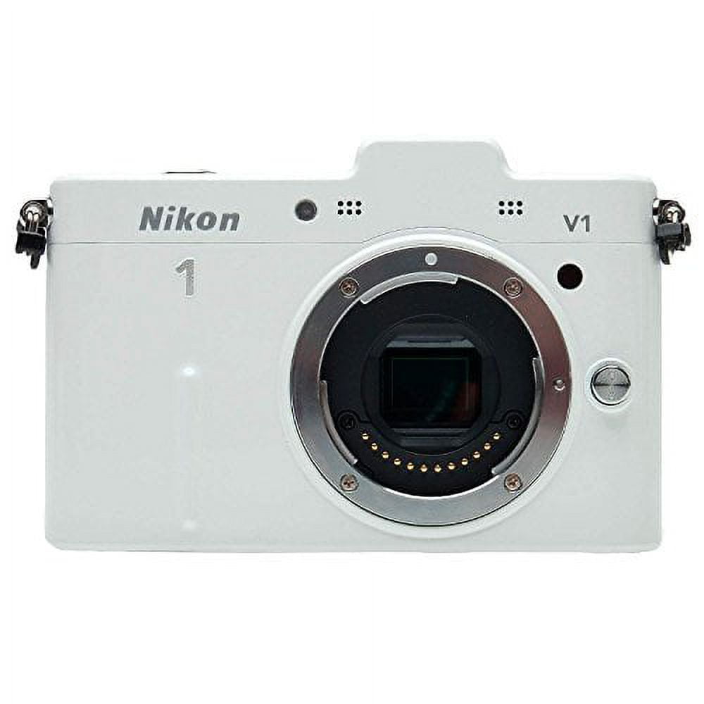 Open Box Nikon 1 V1 10.1 MP Digital Camera White (Body Only 