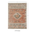 thumbnail image 3 of Contemporary Home Living 3' x 5' Tribal Kilim Medallion Area Throw Rug - Cream and Brown, 3 of 8