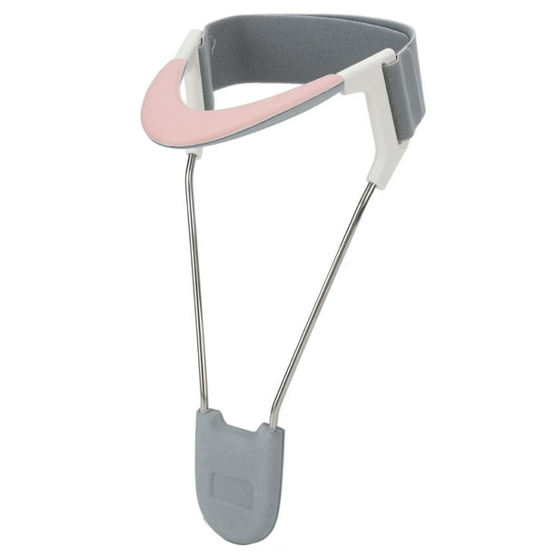 Dispositivo de inclinación hacia adelante del cuello correcto Alivio del dolor Retenedor de tensión Dispositivo de tracción del cuello cervical S por debajo de 13 pulgadas Rosa