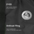 thumbnail image 3 of Bicycle Cover For 2 Bicycles Waterproof 210D Oxford Fabric Breathable Outdoor Bicycle Protective Cover With Lock Eyelets Protection, For Mountain Bikes And Racing Bikes 29 Inches, 3 of 6