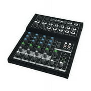 Mackie Mix8 Durable Recording Studio 8 Channel Compact Mixer with 3 Band EQ