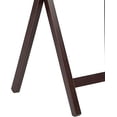 thumbnail image 6 of PetFurnishn Solid and Sturdy Wood Construction Portable Folding TV Snack Tray Table Desk Serving Stand, Espresso Brown (4-Piece Set), 6 of 10