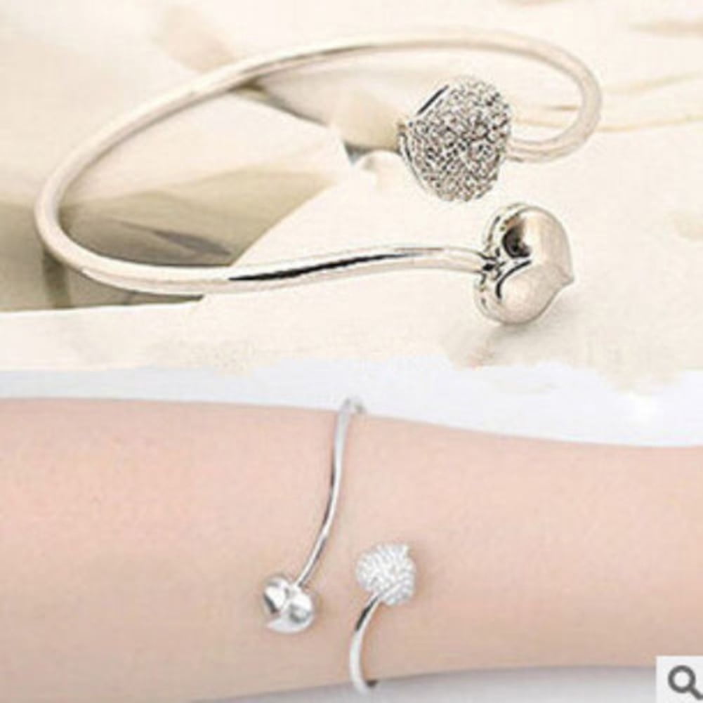 Sweet heart cuff bracelet best sale