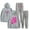 Grey, variant on AJ Lee Love Bites Spider Web Men/Women Fall Suit Hoodies Sportswear Hooded Ankle Banded Pant Two Piece Set