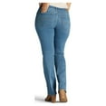thumbnail image 4 of Lee Women's Plus Size Flexible Motion Elastic Waistband Straight Leg Jean, 4 of 6