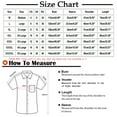 thumbnail image 3 of EQWLJWE Work Shirts for Mens Vintage Bowling Short Sleeve Shirts Gradient Button Down Casual Shirt Fun Mardi Gras Tops Gifts for Your Family, 3 of 5
