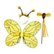 thumbnail image 4 of Disfraz de abeja con alas para mujeres y niñas, ideal para cumpleaños, festivales, carnavales y fiestas. y varita para la diadema, 4 of 8
