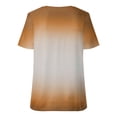 thumbnail image 5 of SMihono Hauts pour Femmes Été Décontracté Mode Féminine Impression Col Rond T-shirt Manches Courtes Ample Pull Blouse T-shirt Oversize pour Femmes 2023, 5 of 5
