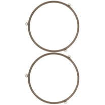 IBASETOY Microwave Turntable Tray Support White Plastic 2Pcs