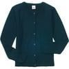 Faded Glory - Girl's School Uniform Cardigan Sweater