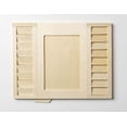 thumbnail image 1 of Plaid Wood Surfaces, Unpainted Shape, Wood Shutter Picture Frame, 7.75 x 10 Inch, 1 of 1