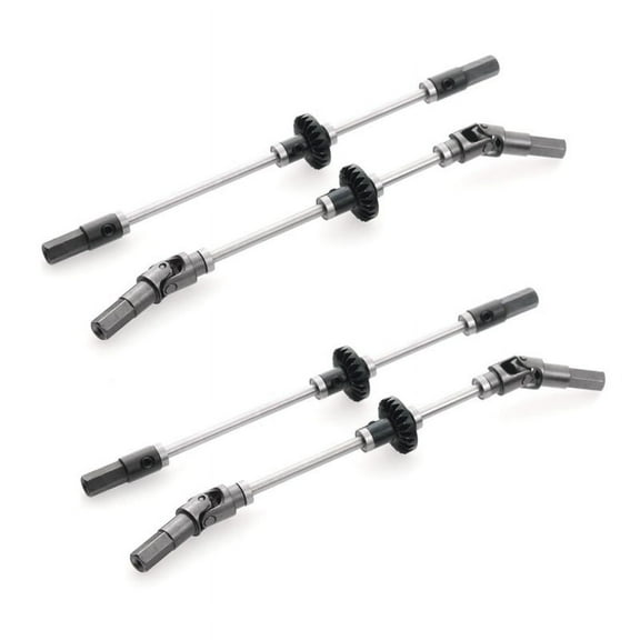 4Pcs Front & Rear Axle Shaft for MN D90 D91 D96 MN-90 MN99S 1/12 RC Car Upgrade Parts Accessories