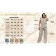 thumbnail image 5 of YARETNI MODA Conjunto Para Dama Pantalon Y Camisa Sin Mangas Rayado, 5 of 5