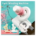thumbnail image 2 of Handheld Yarn Winder Swift Fiber String Ball Wool Winder, Holder Practical String Winding Machine Sewing Accessories ,Yarn Tabletop Clamp, 2 of 7