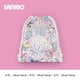 thumbnail image 1 of Bolsa de tela pequeña con cordón de la familia Sanrio con dibujos animados, bolsa de almacenamiento para artículos diversos para estudiantes, bolsa de cosméticos, bolsa de lavado portátil, 1 of 1