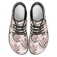 thumbnail image 4 of Psesaysky Floral PU Leather Barefoot Sneakers for Women Fashionable Casual Shoes Anti-Slip and Comfortable Walking Shoes, 4 of 7