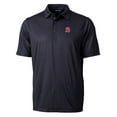 thumbnail image 2 of Men's Cutter & Buck Black Tampa Bay Buccaneers Throwback Logo Pike Double Dot Print Stretch Polo, 2 of 3