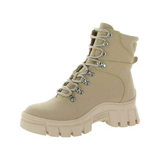 Guess Womens Hearly Lug Sole Outdoor Hiking Boots - Walmart.com