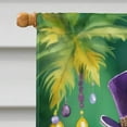 thumbnail image 7 of Alligator King of Mardi Gras House Flag 28 in x 40 in, 7 of 7