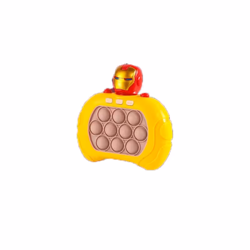 thumbnail image 1 of Push Push Creative Gopher Game Machine Speed Push rompe con la inteligencia infantil juguetes de descompresión de ansiedad para adultos (iron man), 1 of 3