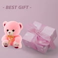 thumbnail image 4 of Osito de peluche de 35 cm TUNC blanco y rosa, 4 of 5