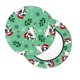thumbnail image 2 of Disketp Christmas French Bulldog Funda Redonda para Taburete, Funda de Cojín para Silla de Bar Suave y Elástica-12 inch, 2 of 7