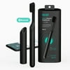 quip Smart Electric Toothbrush, Bluetooth Smart Motor + Travel Case, Black Metal