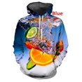 thumbnail image 4 of Sweat à Capuche Homme Imprimé 3D Fruit Coloré Mode Personnalité Manches Longues Décontracté Style Hip Hop, 4 of 4