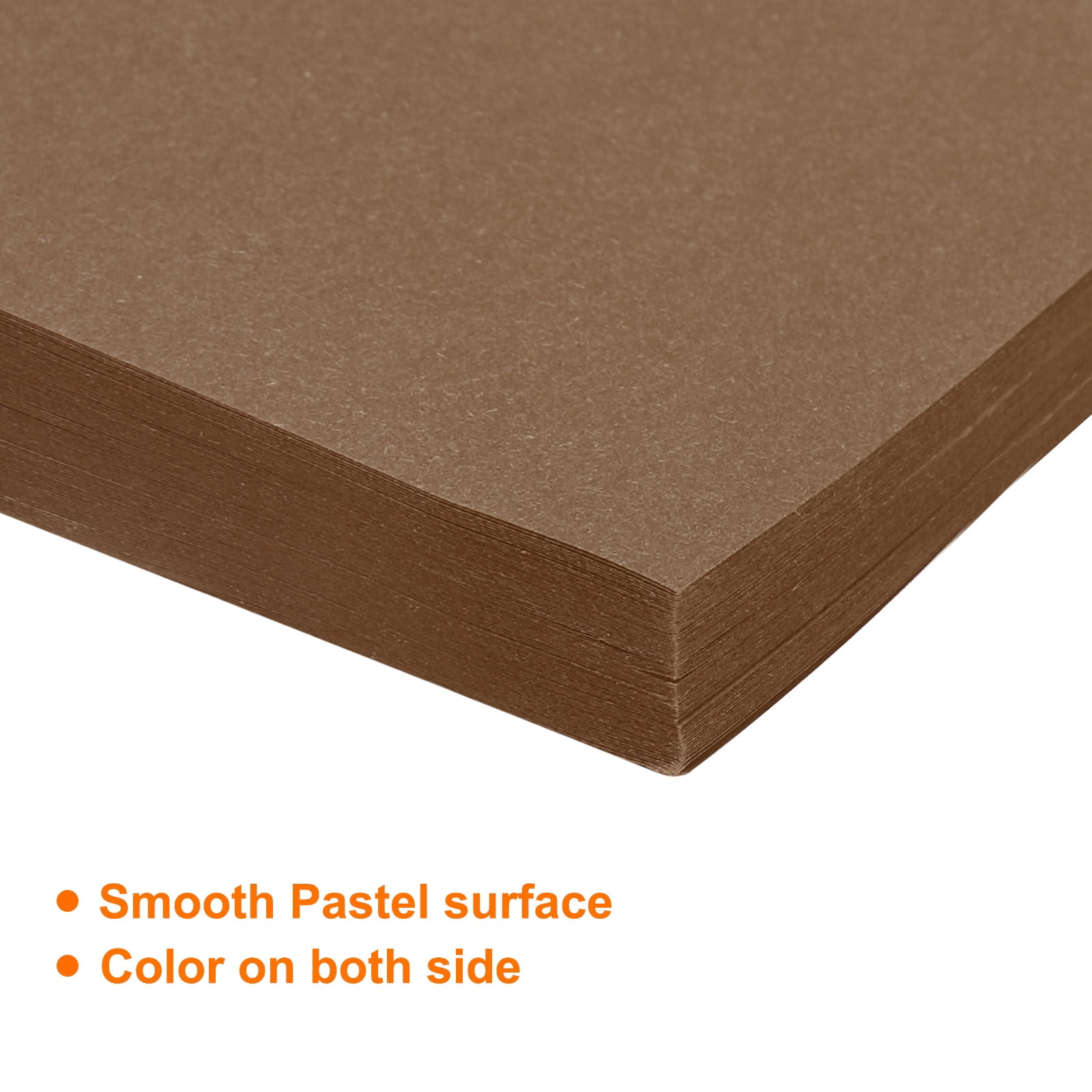 Uxcell 75 Sheets Origami Paper Double Sided 10x10 Inch(25x25cm) 70GSM Origami Paper Square Sheet Easy Fold for Beginners DIY Arts Crafts Projects, Coffee Color