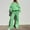 Green, variant on Hoodie and Sweatpants Set for Women Clearance Solid Color,-lined Lounge Lightweight Sweatpants Baggy Fall Tracksuit Breathable Casual Joggers Hoodie Deal Of the Prime Of Day Today