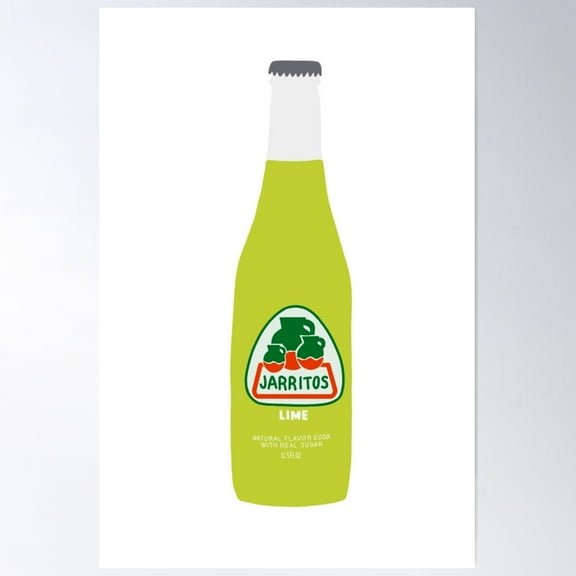 Lime Jarritos Poster Wall Art, Modern Wall Decor For Living Room Bedroom, 8x12 UNFRAMED