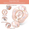 thumbnail image 2 of Anillo de asiento para niños, anillo de axila para bebé, anillo de natación, natación para bebé, color rosa, 2 of 5