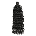 thumbnail image 4 of Peluca afro rizada para mujeres y niñas, accesorio elegante y transpirable para el cabello, sintético suave para fiestas, uso diario, compras, Cosplay Negro 60cm, 4 of 8