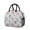 Mixed Breed Dog, variant on Puppy and Dog Paw Print Blue Insulated Leakproof Lunch Box for Work, Lunch Bag for Women Men, Loncheras Para Mujer for Beach Travel Picnic Camping