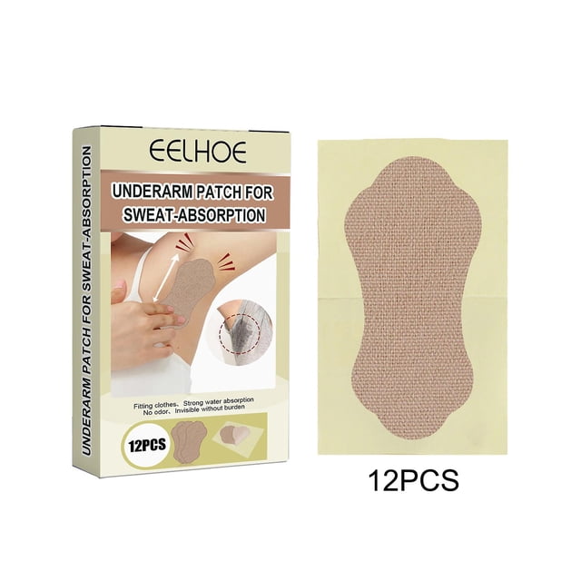 Pegatinas absorbentes del sudor para las axilas, antitranspirante para las axilas Pegatinas