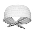 thumbnail image 5 of White Bible Verse Tie Headband, 5 of 7