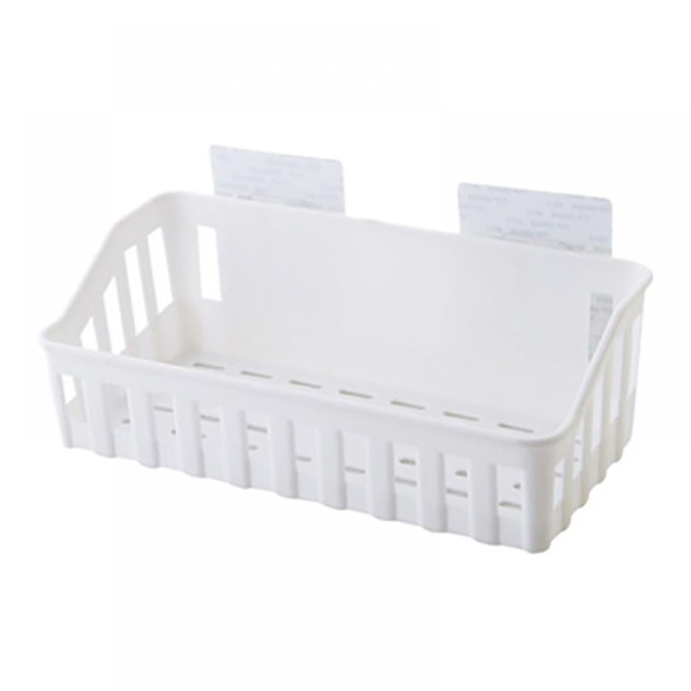 Plastic Shower Caddy Bathroom Shelf Basket Organizer, No Drilling