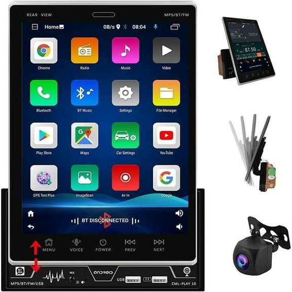 THONZER 9.5" Android Car Stereo Double DIN for Universal Fit, 2 32GB